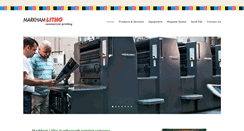 Desktop Screenshot of markhamlitho.com